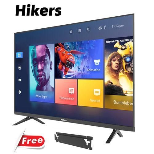 Hikers 55'' Inch Frameless Android Smart 4K LED TV - Black
