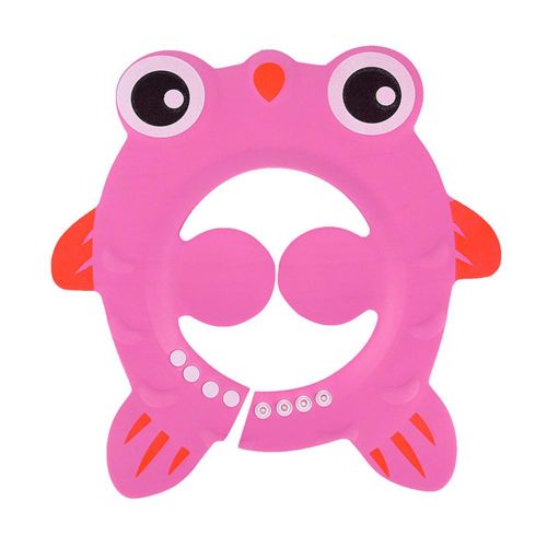 Baby Shower Cap Adjustable Bath Visor with Ear Cap Protect Eyes Ears and Nose