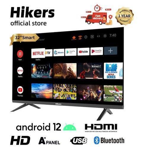 Hikers 32'' Inch Frameless Android Smart HD LED TV - Black