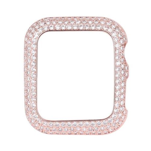 Suitable For Watch Iwatch4/5/6 Generation Metal Full Diamond Applewatch3 Metal Diamond Protective Fhx-25k