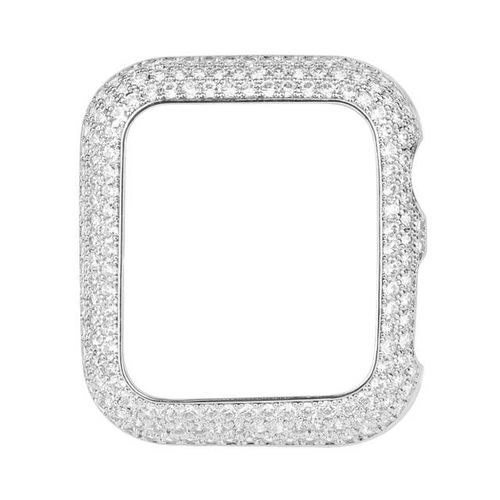 Suitable For Watch Iwatch4/5/6 Generation Metal Full Diamond Applewatch3 Metal Diamond Protective Fran-25k