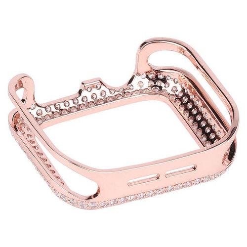 Suitable For Watch Iwatch4/5/6 Generation Metal Full Diamond Applewatch3 Metal Diamond Protective Fran-25k