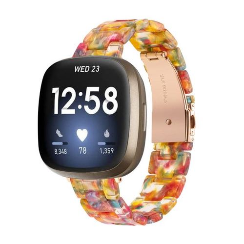 New Resin Wristband For Fitbit Versa 3/4 Smartwatch Band Bracelet Sense 2 Strap Watchband Versa4 Lightly Not Include Watch