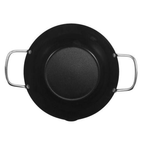 20cm Easy Pour Non Stick Coating Tempura Fryer Pot Mini Deep Fry Pan