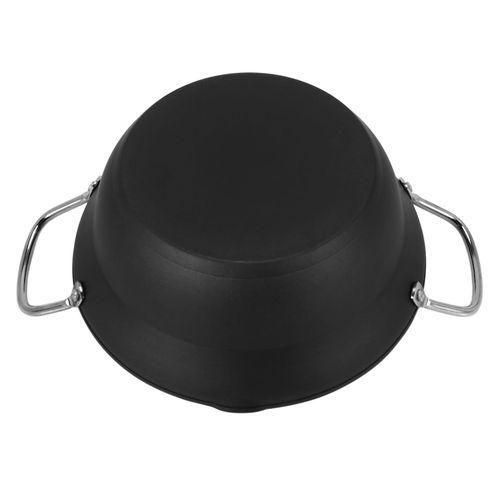 20cm Easy Pour Non Stick Coating Tempura Fryer Pot Mini Deep Fry Pan