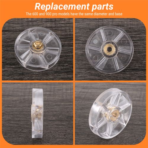 3 Pack Top Base Gear Repgoodment Parts for 600W 900W Blender