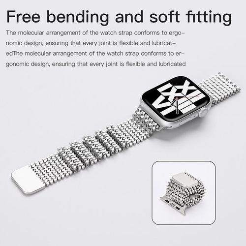 Metal Strap For Watch Ultra 2 49mm 45mm 44mm 41mm Accessorie Stainless Wristband Bracelet Iwatch Series 3 4 5 6 7 8 9 Se