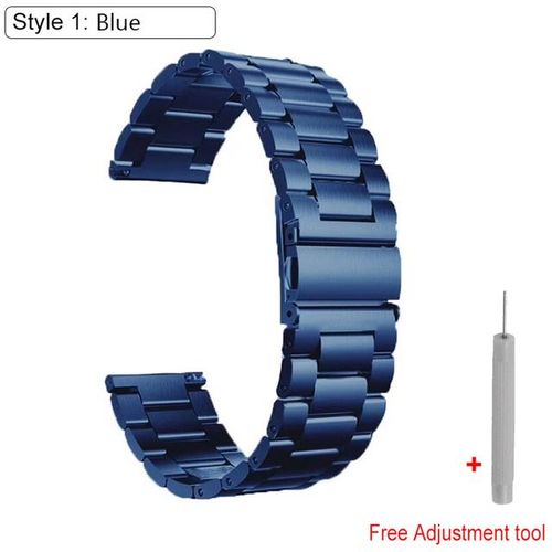 Stainless Steel Watchband For Garmin Venu Sq Music 2 2s Plus Smartwatch Bracelet Garmin Forerunner 245 645 265s 255s Metal Strap