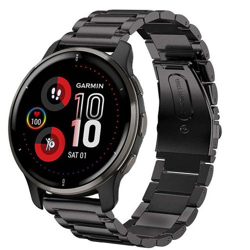 Stainless Steel Watchband For Garmin Venu Sq Music 2 2s Plus Smartwatch Bracelet Garmin Forerunner 245 645 265s 255s Metal Strap