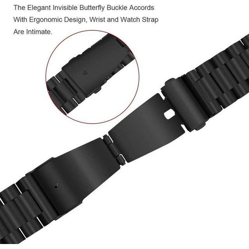 Stainless Steel Watchband For Garmin Venu Sq Music 2 2s Plus Smartwatch Bracelet Garmin Forerunner 245 645 265s 255s Metal Strap