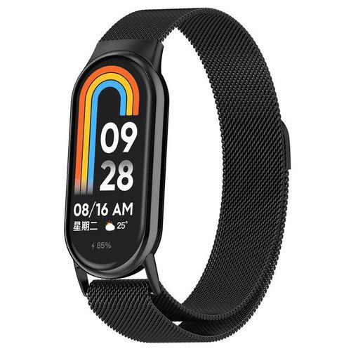 Milanese Loop Bracelet For Mi Band 8 Nfc Strap Metal Wristband Miband8 Smartwatch Replacement On Smart Band 8 Accessories