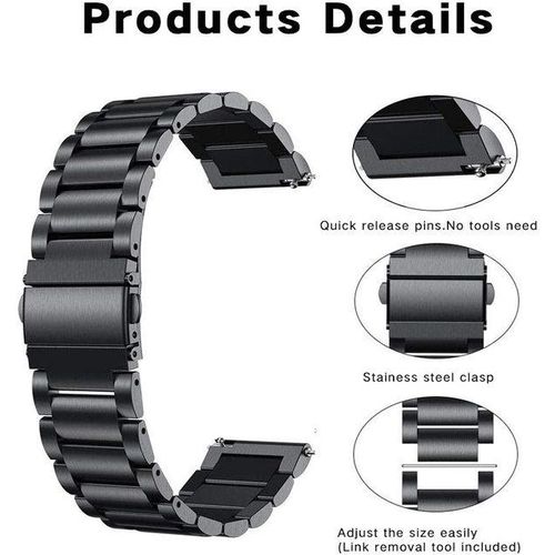 Stainless Steel Watchband For Haylou Gst Lite Ls05s Ls02 Rs4 Plus Ls12 Strap For Haylou Solar Plus Rt3 Belt
