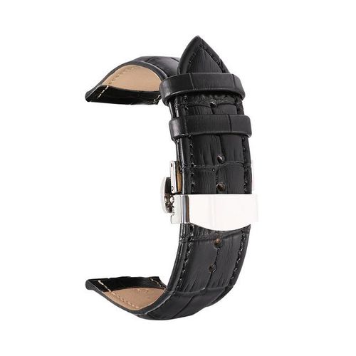 Quick Fit 16-24mm Double-Press Automatic Butterfly Clasp Straps For S3 For Gts 2e Watchband