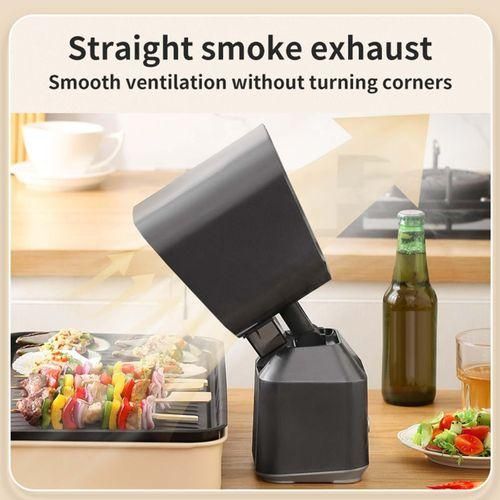 Desktop Cooker Hood US Adapter Mini Extractor Hood For BBQ