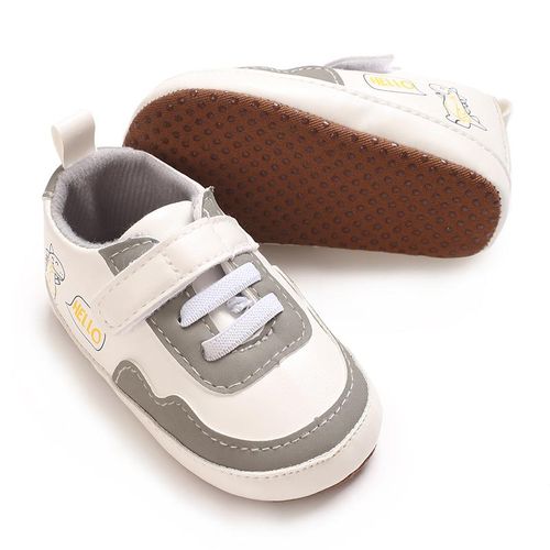 Fashion Baby PU Casual Sneakers Shoes Newborn Baby Cartoon Soft Soled Walking Shoes