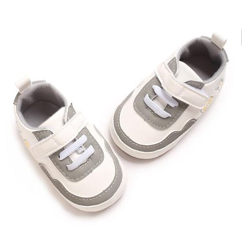 Fashion Baby PU Casual Sneakers Shoes Newborn Baby Cartoon Soft Soled Walking Shoes