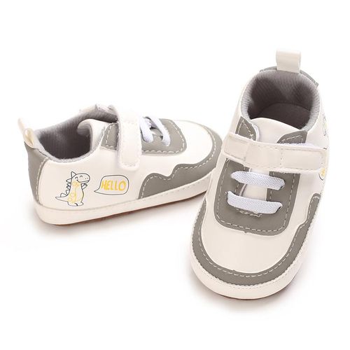 Fashion Baby PU Casual Sneakers Shoes Newborn Baby Cartoon Soft Soled Walking Shoes