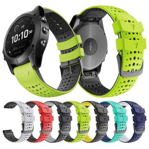 Quick Fit 22mm Silicone Wristband For Garmin Fenix 6 Fenix6 Gps Strap Easyfit Band Marq/fenix 5 Bracelet Watch Bands
