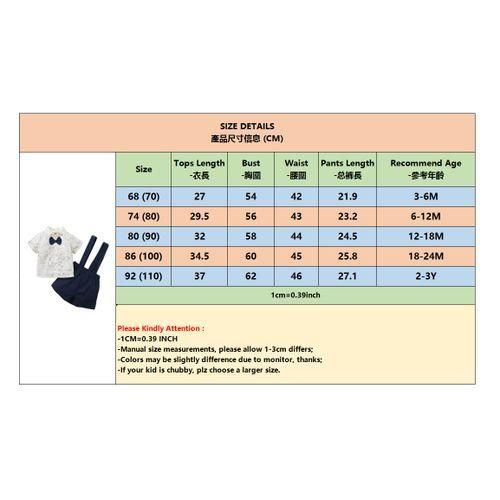 Mini Gentleman Baby Boys Digital Print Short Sleeves Shirt With Overalls