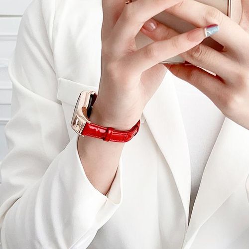 Luxury Genuine Strap For Mi Band 8 7 Pro 6 5 4 3 Smartwatch Metal Case Bracelet For Redmi Band Pro 2 Wrist Band