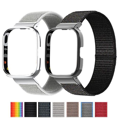 Strap Case Protector For Redmi Watch 3 Active Nylon Bracelet For Mi Watch Lite Wrist Band Redmi Watch 2 Lite Metal Cover Frames