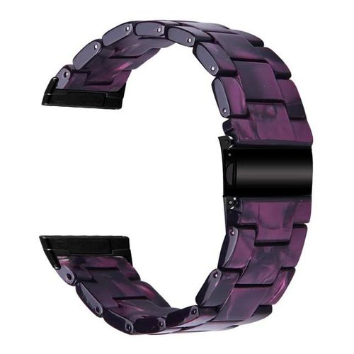 Resin White Wristband For Fitbit Versa 3 4 Band/ Fitbit Sense 2 Watchband Women Men Lightweight Bracelet Strap With Metal Buckle