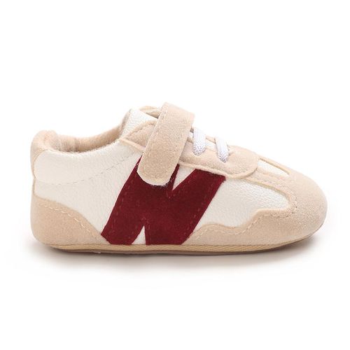 Spring And Autumn 0-1 Year Old Male And Female Baby Shoes Anti Slip Sports White Shoes Walking Shoes