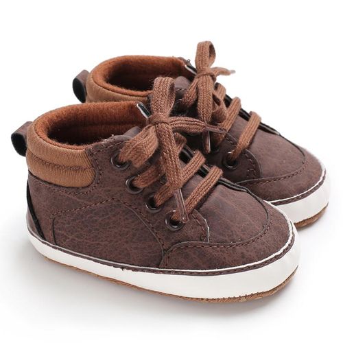 Baby Shoes For Boys Aged 0-1 Spring And Autumn Soft Fabric Sole Anti Slip And Wear-resistant Sneakers Shoes Classic And Versatile  Up Walking Shoes