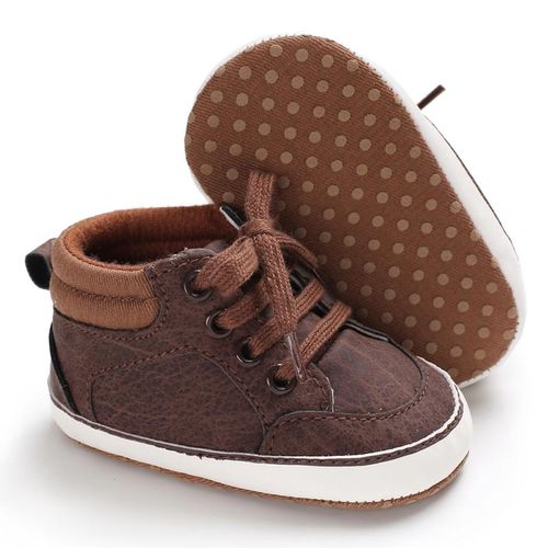 Baby Shoes For Boys Aged 0-1 Spring And Autumn Soft Fabric Sole Anti Slip And Wear-resistant Sneakers Shoes Classic And Versatile  Up Walking Shoes
