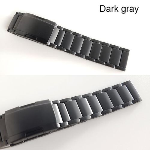 Titanium Metal Band For Suunto Vertical 22mm Watch Strap Watchband Bracelet Accessories Black/silver/dark Gray
