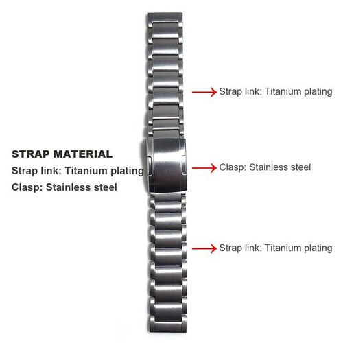 Titanium Metal Band For Suunto Vertical 22mm Watch Strap Watchband Bracelet Accessories Black/silver/dark Gray