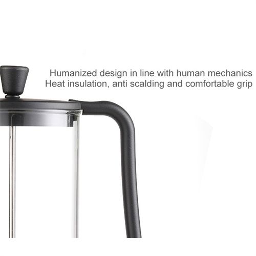 1000ML 1L Household Hand Punch Pot Simple Pressure Pot Coffe